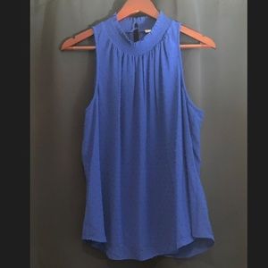 royal blue Daniel Rainn sleeveless top
